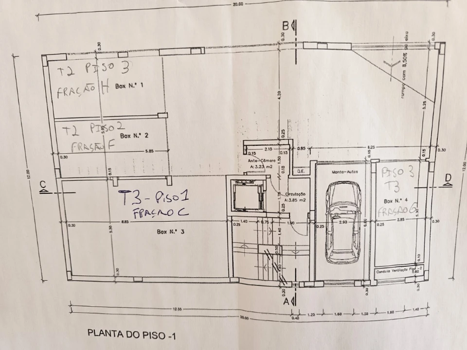 Apartamento T2 para Venda em Santo António dos Cavaleiros e Frielas Planta 3