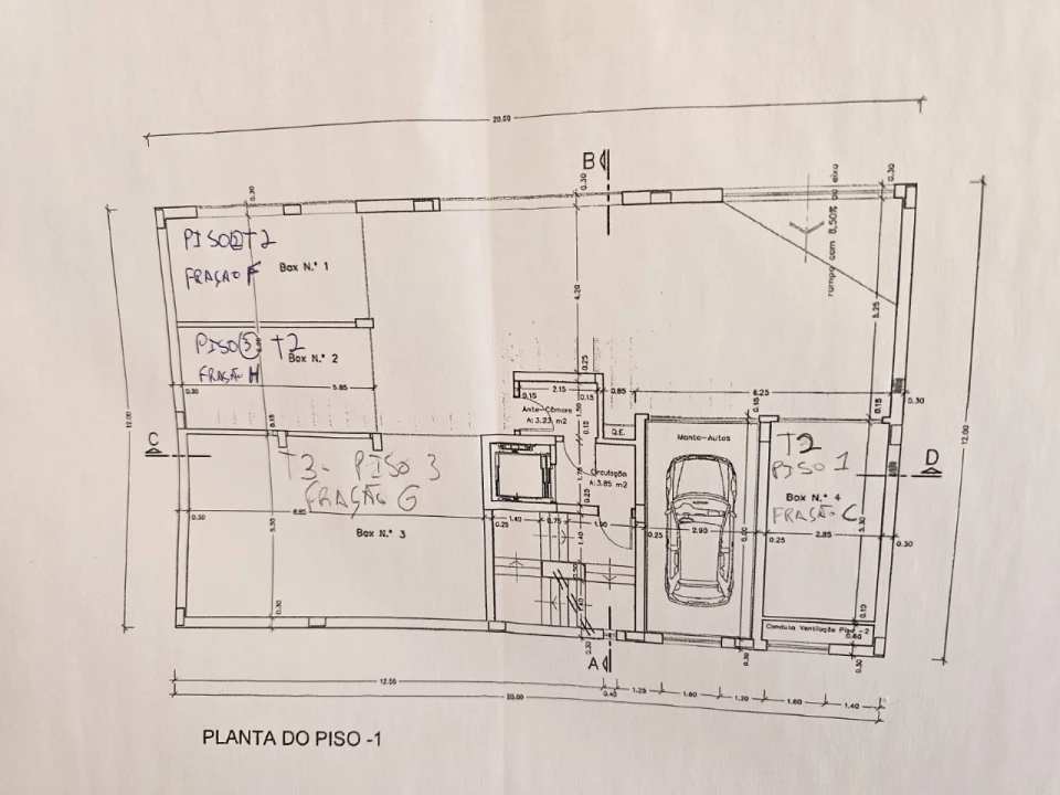 Apartamento T3 para Venda em Santo António dos Cavaleiros e Frielas Planta 2