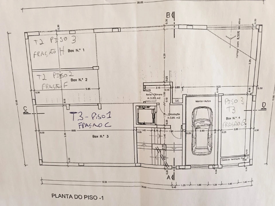 Apartamento T3 para Venda em Santo António dos Cavaleiros e Frielas Planta 3
