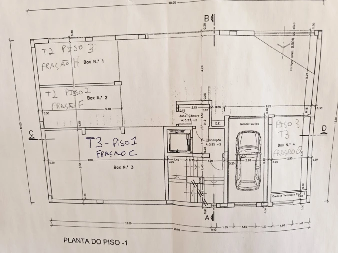 Apartamento T3 para Venda em Santo António dos Cavaleiros e Frielas Planta 3