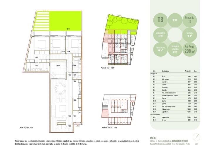 Apartamento T3 para Venda em Ramalde Foto 8