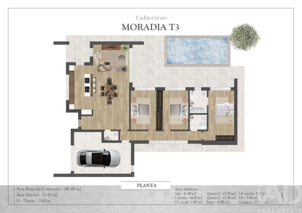 Moradia T3 para Venda em Salir de Matos Foto 5