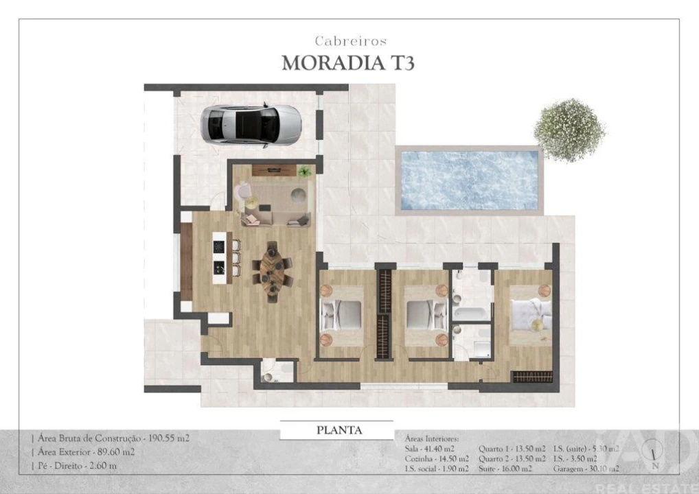 Moradia T3 para Venda em Salir de Matos Foto 5