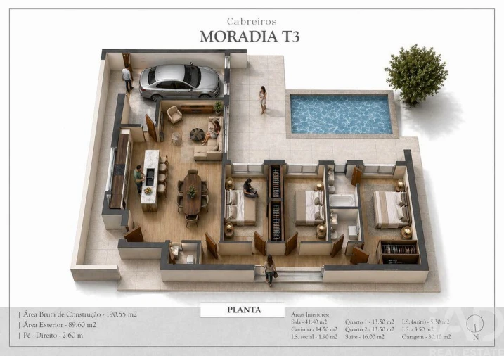 Moradia T3 para Venda em Salir de Matos Foto 25