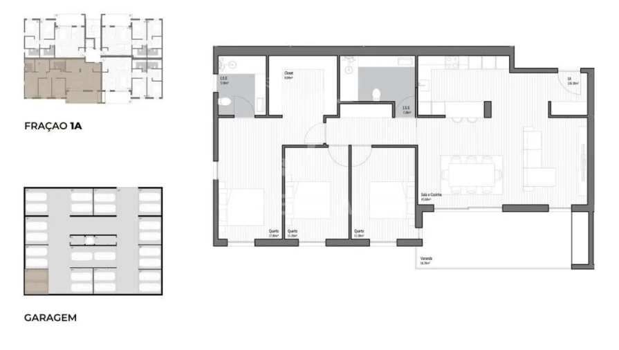 Apartamento T3 para Venda em Poiares (Santo Andre) Foto 11