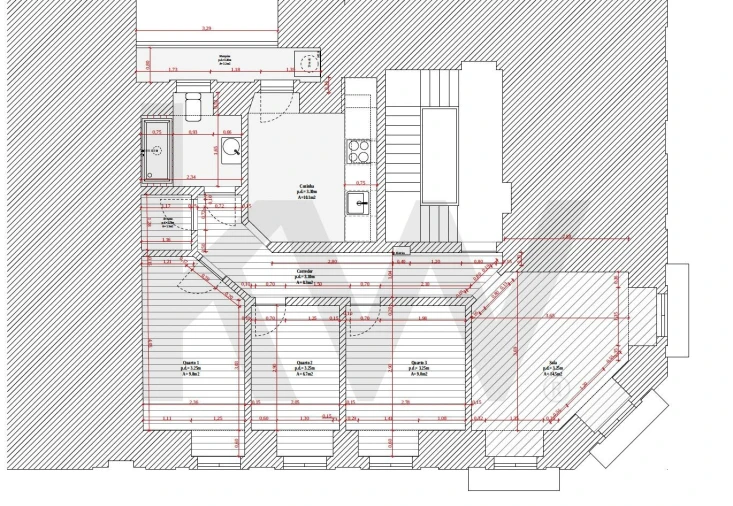 Apartamento T3 para Arrendamento em Penha de França Foto 33