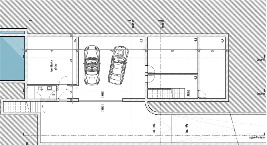 Moradia T4 para Venda em Quarteira Planta 1