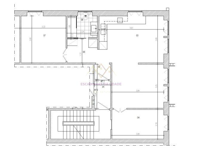 Apartamento T2 para Arrendamento em Santo António Foto 16