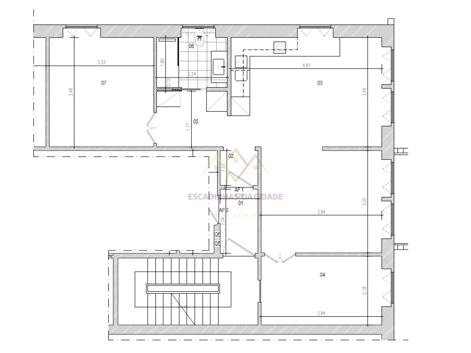 Apartamento T2 para Arrendamento em Santo António Foto 16