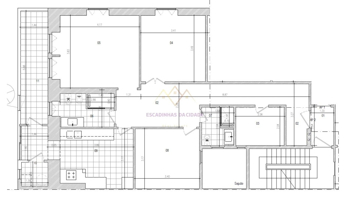 Apartamento T2 para Arrendamento em Santo António Foto 38