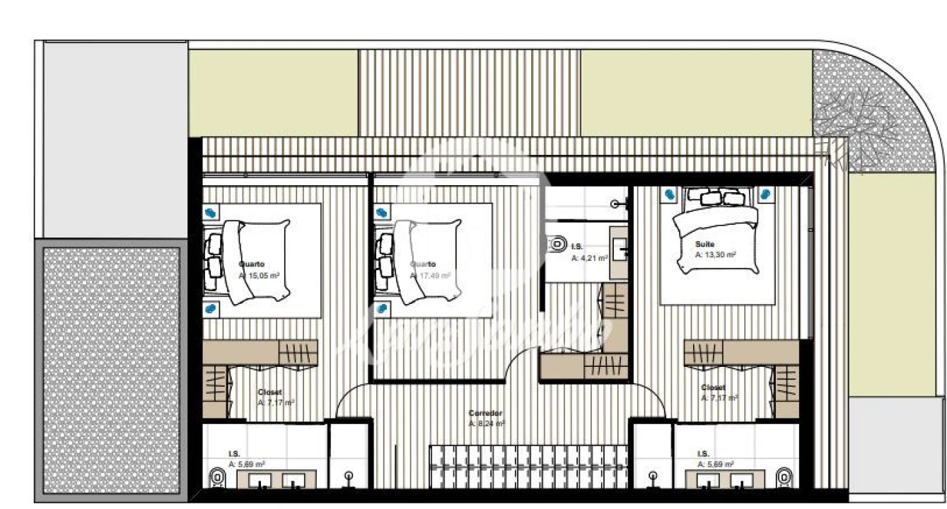 Moradia T4 para Venda em Arvore Foto 6