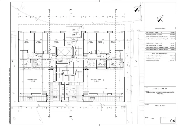 Apartamento T3 para Venda em Alverca do Ribatejo e Sobralinho Planta 1