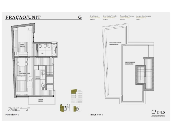 Apartamento T1 para Arrendamento em Lordelo do Ouro e Massarelos Planta 1