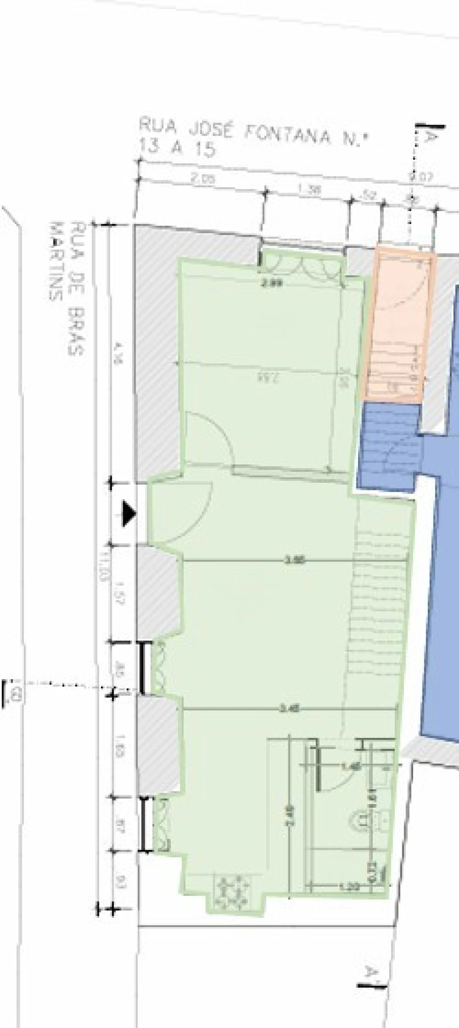 Apartamento T1 para Venda em Setubal (São Sebastião) Planta 1