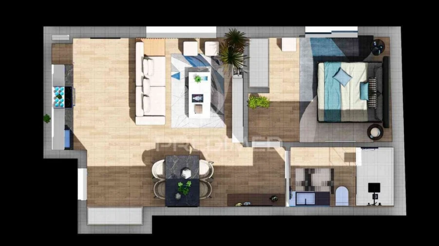 Apartamento T1 para Venda em Vila Real de Santo Antonio Foto 3