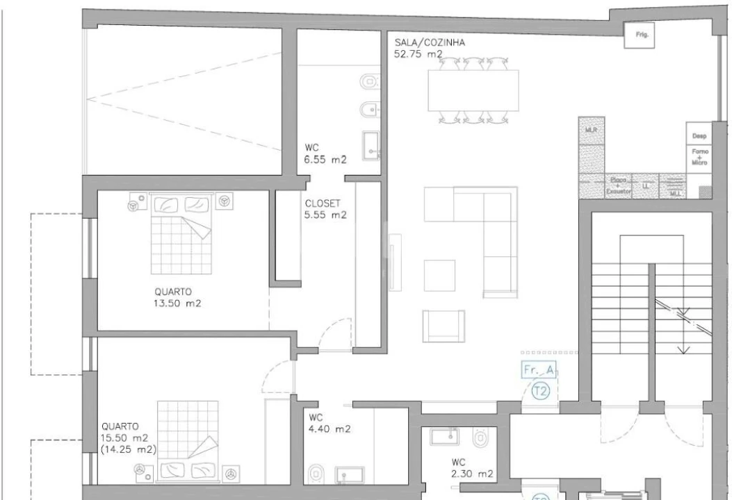 Apartamento T2 para Venda em Esgueira Foto 12