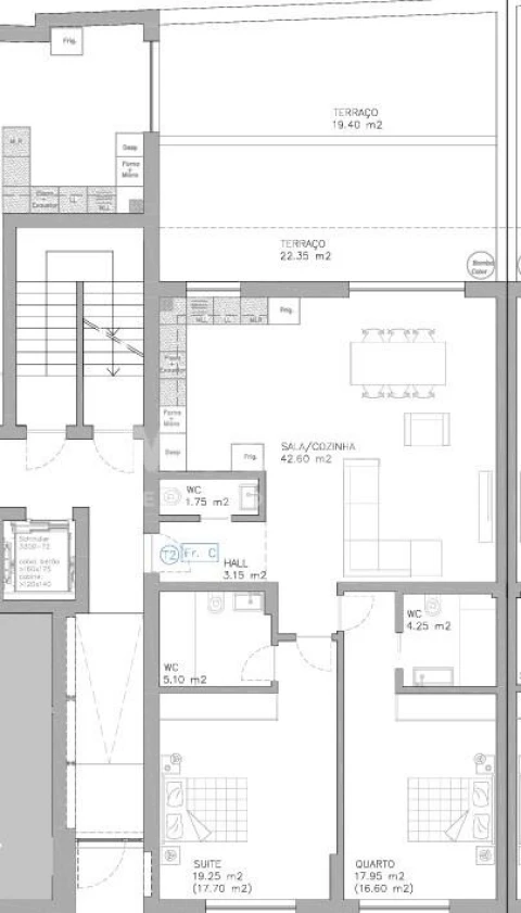 Apartamento T2 para Venda em Esgueira