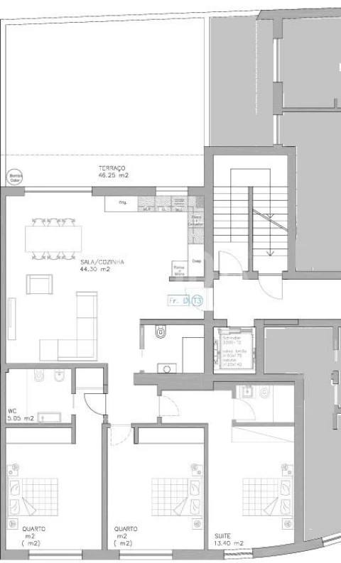 Apartamento T3 para Venda em Esgueira
