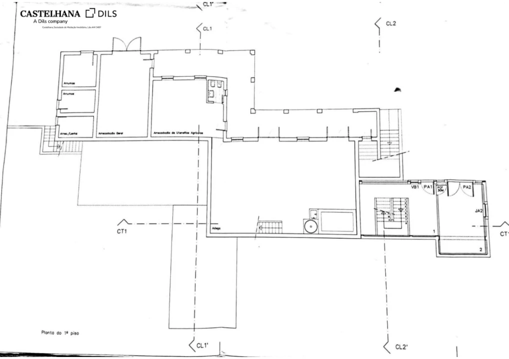 Quinta T6 para Venda em Galegos Planta 2