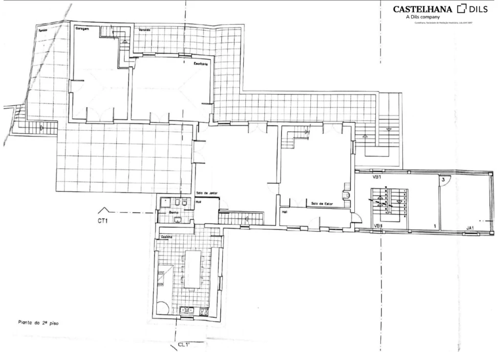 Quinta T6 para Venda em Galegos Planta 3