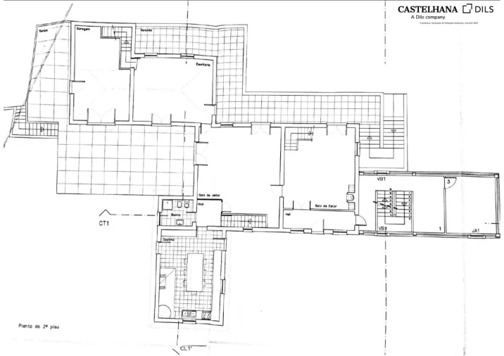 Quinta T6 para Venda em Galegos Planta 3