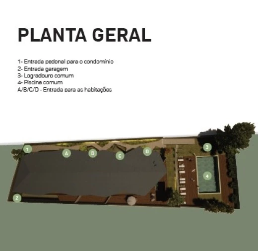 Moradia T3 para Venda em Canidelo Planta 1