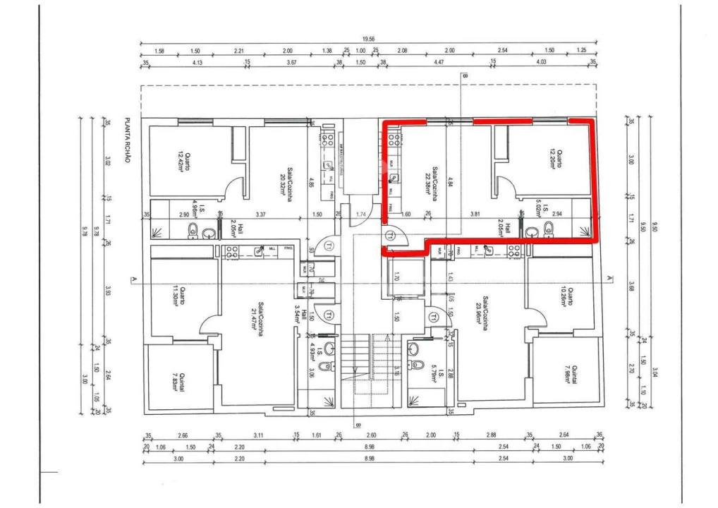 Apartamento T1 para Venda em Vila Real de Santo Antonio Foto 4