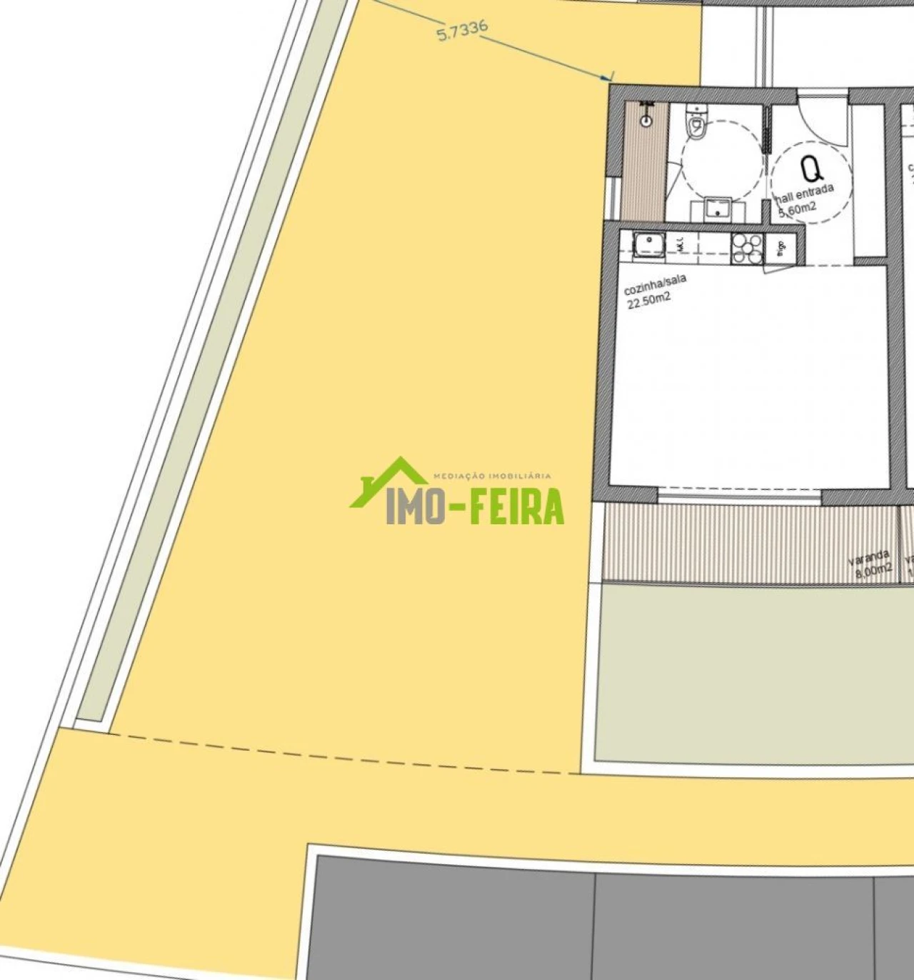 Apartamento T0 para Venda em São João de Ver Foto 9