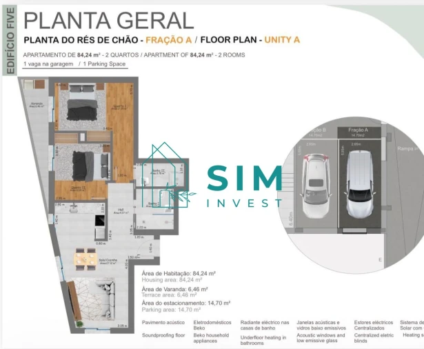 Apartamento T2 para Venda em Tavira (Santa Maria e Santiago) Foto 16