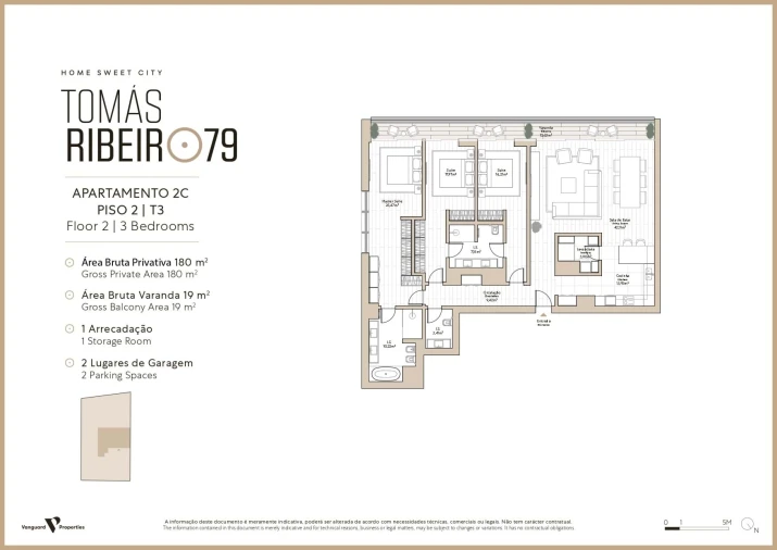 Apartamento T3 para Venda em Avenidas Novas Foto 26