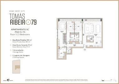 Apartamento T3 para Venda em Avenidas Novas