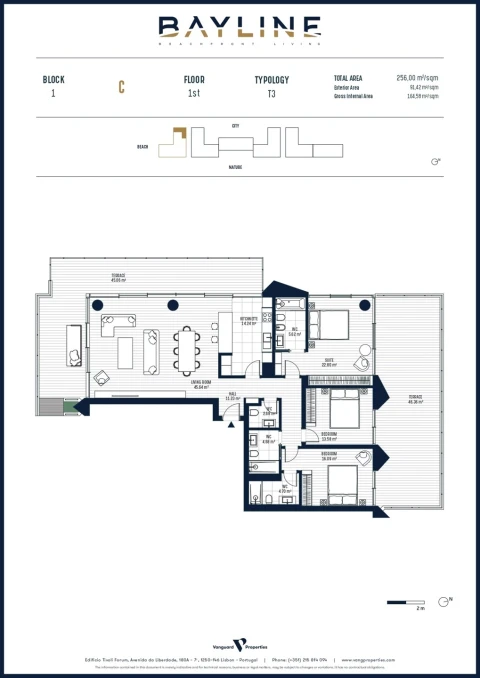 Apartamento T3 para Venda em Armação de Pera