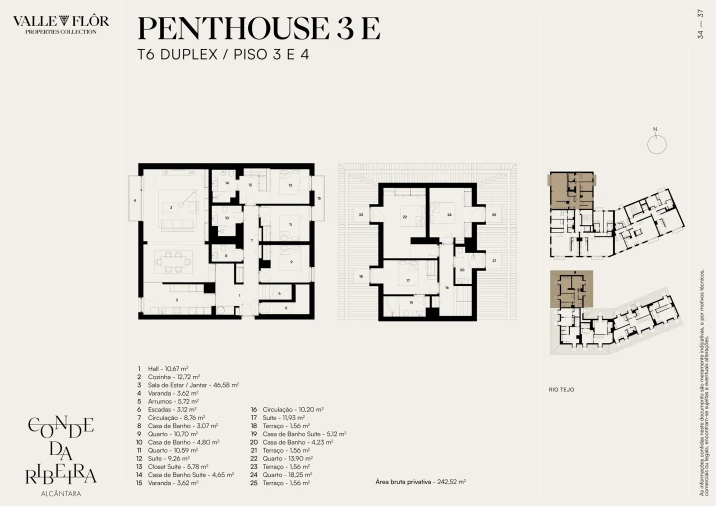 Apartamento T6 para Venda em Alcantara Foto 16