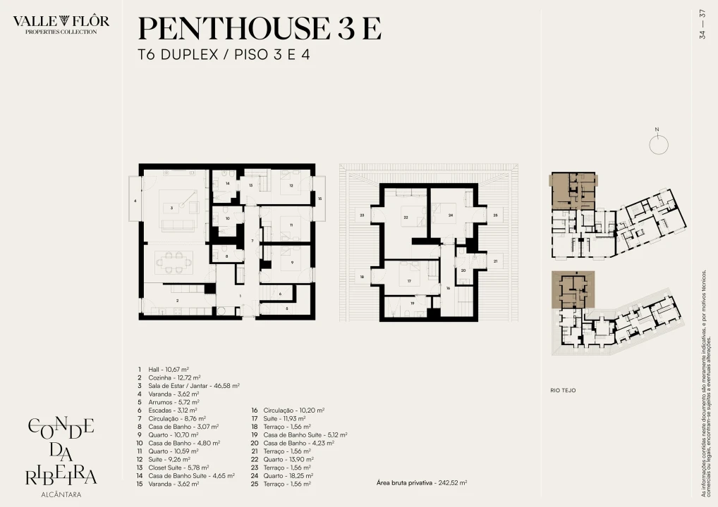 Apartamento T6 para Venda em Alcantara Foto 16