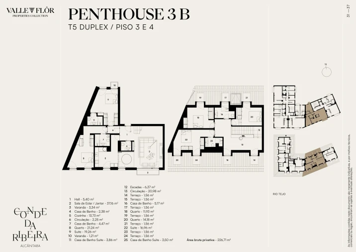Apartamento T5 para Venda em Alcantara Foto 13