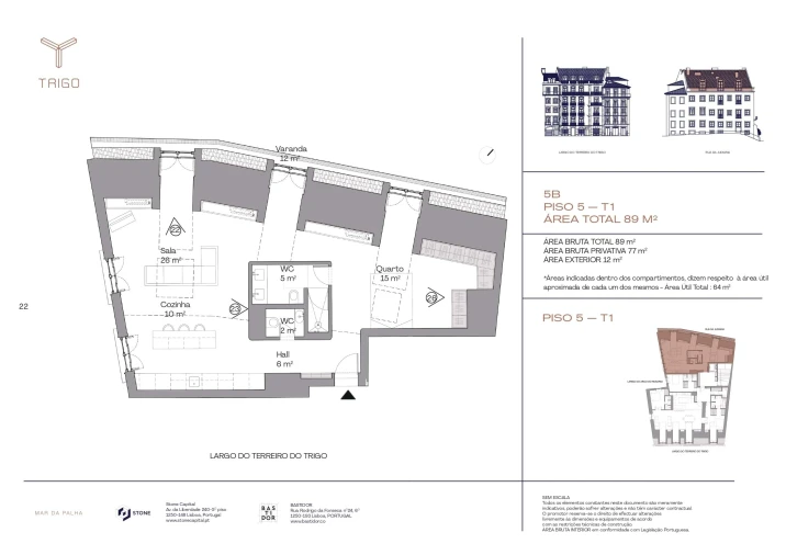 Apartamento T4 para Venda em Santa Maria Maior Foto 39