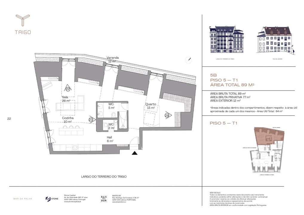 Apartamento T4 para Venda em Santa Maria Maior Foto 39