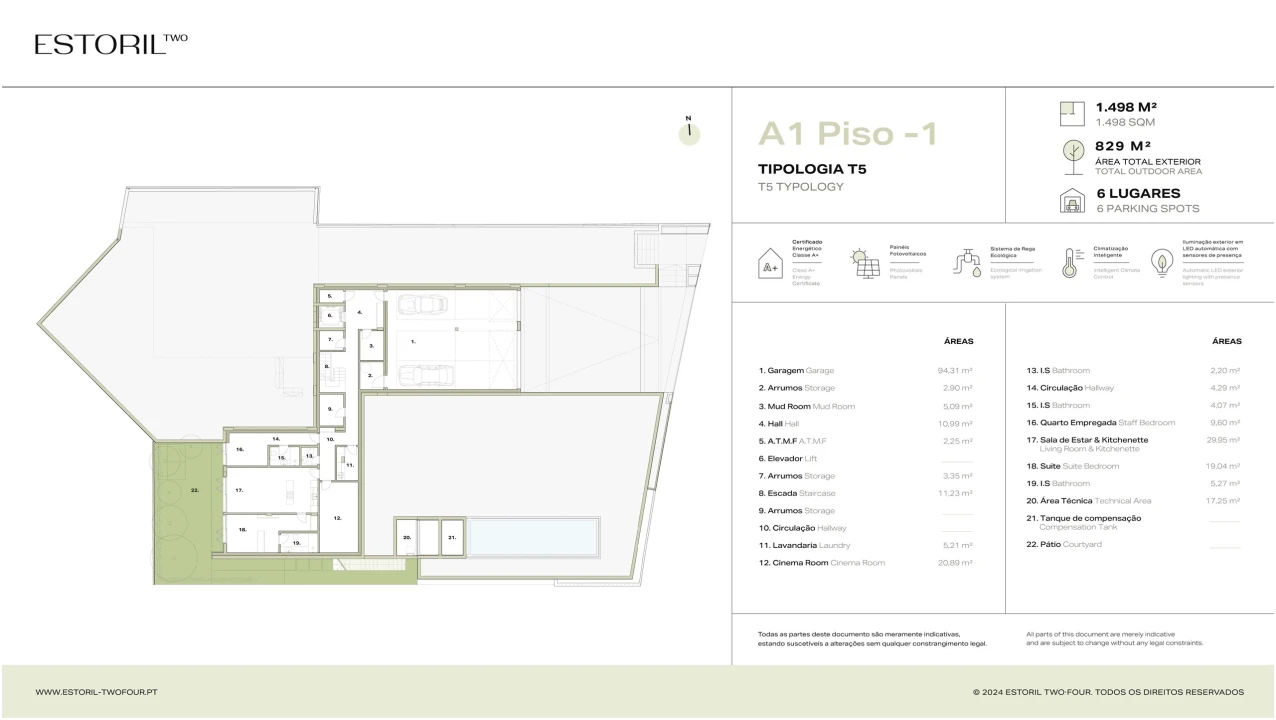 Moradia T5 para Venda em Cascais e Estoril Foto 19