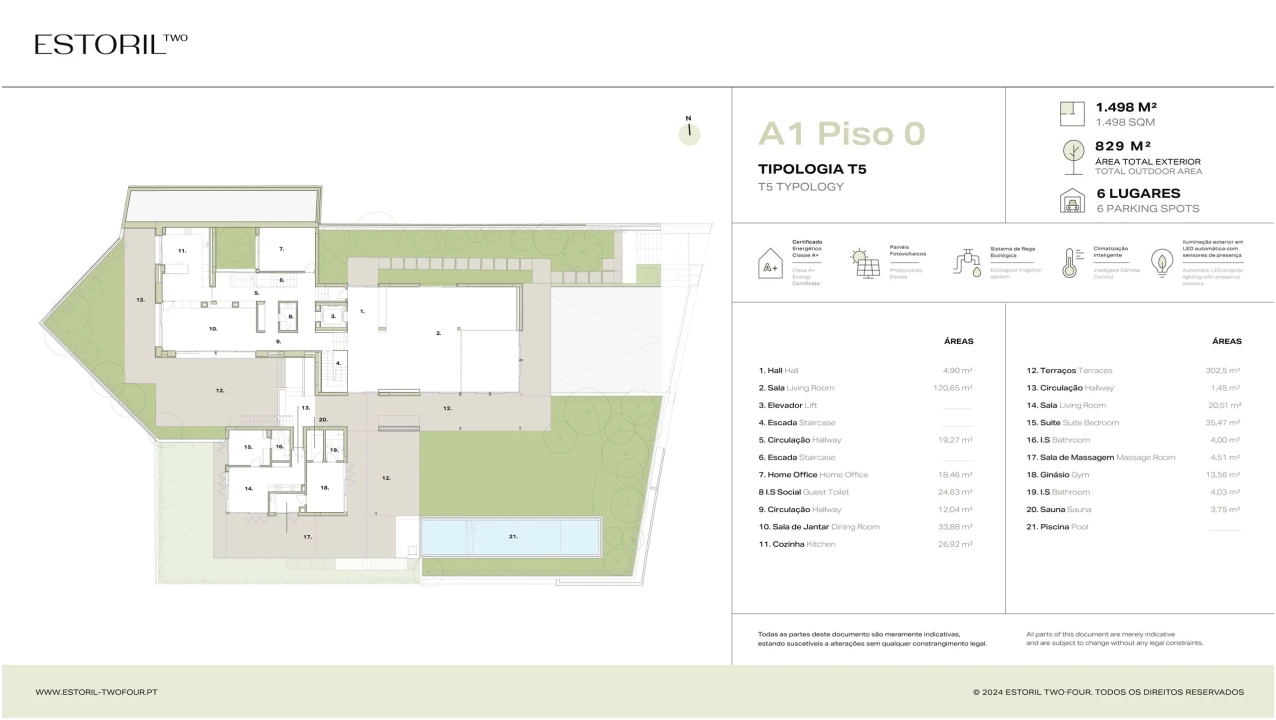 Moradia T5 para Venda em Cascais e Estoril Foto 20