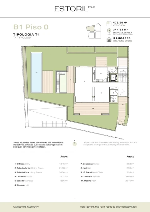 Moradia T4 para Venda em Cascais e Estoril