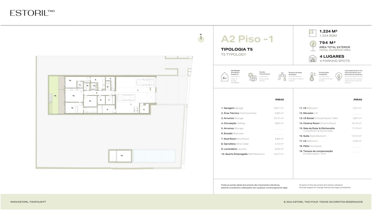 Moradia T5 para Venda em Cascais e Estoril Foto 23