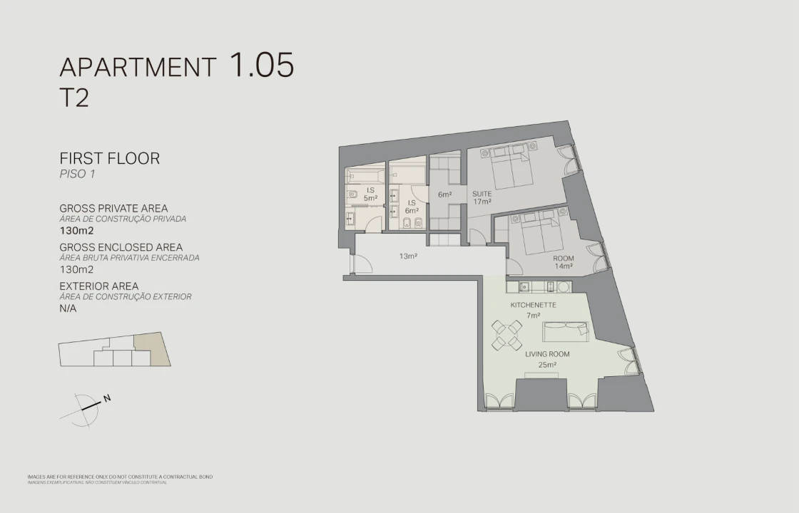 Apartamento T2 para Venda em Misericórdia Foto 14
