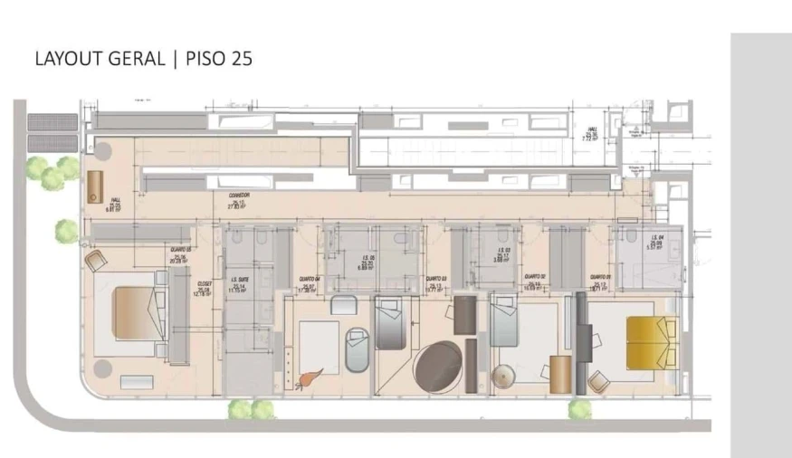 Apartamento T6 para Venda em Campolide Planta 2