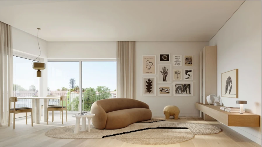 Apartamento T3 para Venda em Carcavelos e Parede Foto 17
