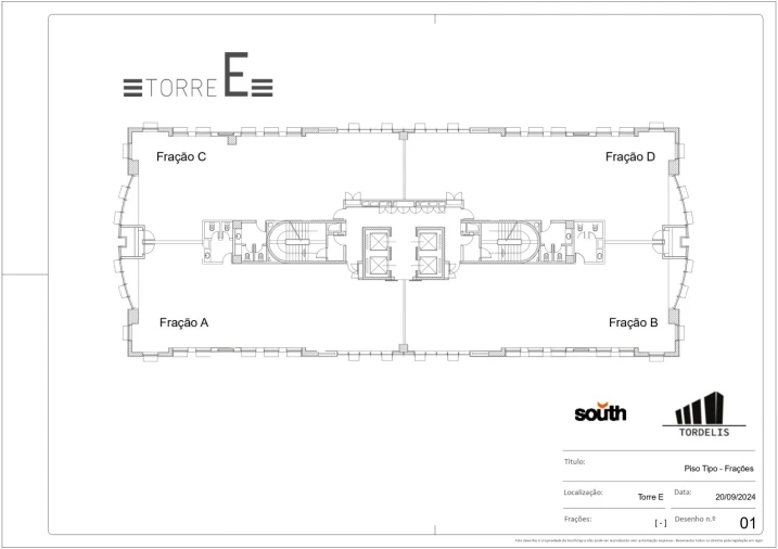 Escritório para Arrendamento em São Domingos de Benfica Planta 1