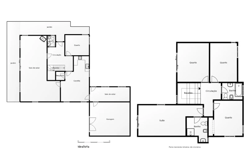 Moradia T5 para Venda em Arcozelo Planta 1