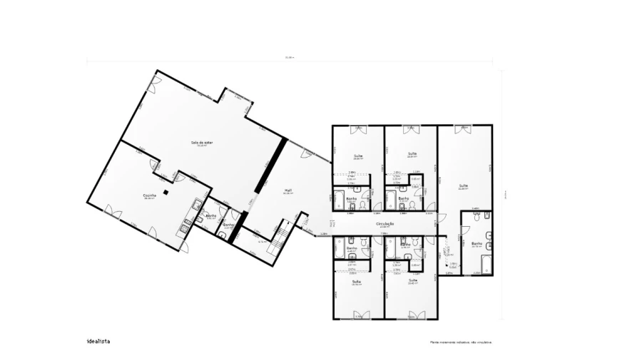 Moradia T5 para Venda em Creixomil e Mariz Planta 1