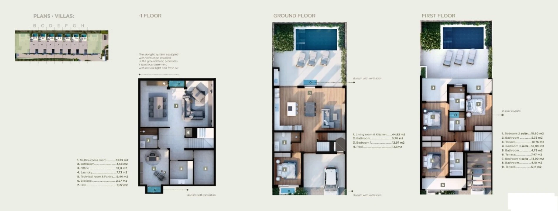 Moradia T4 para Venda em Almancil Planta 2