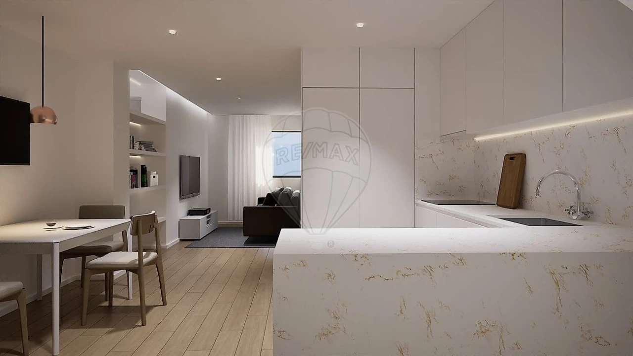 Apartamento T1 para Venda em São João da Madeira Foto 4