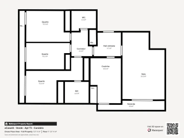 Apartamento T3 para Venda em Canidelo